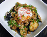 とろ～り温泉卵と茄子のそぼろ丼作り方8写真