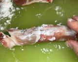 いんげんとにんじんの豚肉巻き作り方7写真