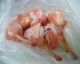 柿の種でカリカリ衣☆鶏のかわり唐揚げ作り方3写真