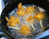 柿の種でカリカリ衣☆鶏のかわり唐揚げ作り方7写真