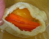 我が家のお弁当★簡単★カラフル玉子巾着作り方1写真
