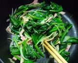 ほうれん草チーズのヘルシー焼き春巻作り方2写真