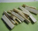ごぼうのかりかり甘辛あげ作り方1写真