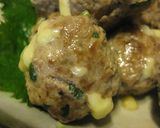 切れてるチーズを使った、豚ひき肉だんご☆作り方6写真