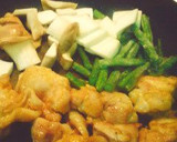 鶏肉とさつま芋のカレーオイスター炒め作り方7写真