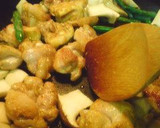 鶏肉とさつま芋のカレーオイスター炒め作り方8写真