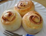 HBでふわふわ♪甘さ控えめシナモンロール作り方6写真