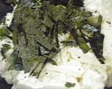 ごま油で♪豆腐の青じそ・味のり炒め作り方2写真