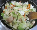 簡単☆野菜と鶏胸肉のあんかけ丼作り方3写真
