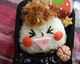 おにぎりちゃん弁当★旦那様のキャラ弁✿作り方2写真
