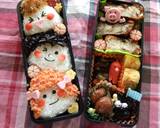 おにぎりちゃん弁当★旦那様のキャラ弁✿作り方5写真