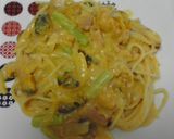 かぼちゃクリームパスタ作り方7写真
