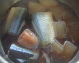 秋刀魚と大根の梅煮作り方3写真