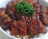 簡単☆照り照り美味しいさんまの蒲焼き丼作り方6写真