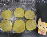 カメさん抹茶メロンパン作り方6写真
