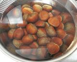 *栗の渋皮煮*作り方1写真