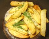 バター風味のフライドポテト作り方6写真