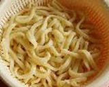 【納豆・キムチ・サラダ風ぅ～手打ちうどん】作り方7写真