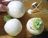 塩だけで食うてごらんよ【蕪と蛸の前菜】作り方2写真