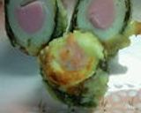 ちくわの磯辺揚げ★魚肉ソーセージ入り★作り方9写真