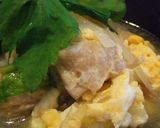 *割烹白だしで* 鶏の親子煮作り方11写真