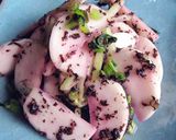 塩だけで食うてごらんよ【蕪と蛸の前菜】作り方14写真
