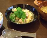 *割烹白だしで* 鶏の親子煮作り方12写真