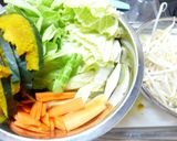 野菜たっぷり♪ヘルシー蒸し豚作り方1写真