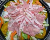 野菜たっぷり♪ヘルシー蒸し豚作り方3写真
