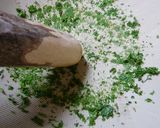 茹で野菜の木の芽和えサラダ作り方3写真