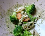 茹で野菜の木の芽和えサラダ作り方5写真