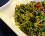 セロリの葉のカレー風味そぼろご飯作り方4写真