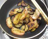 茄子とかまぼこの味ポン炒め作り方5写真