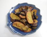 茄子とかまぼこの味ポン炒め作り方6写真