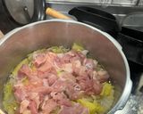 圧力鍋で鳥と白菜の味噌鍋作り方5写真