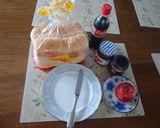 ピーナッツバターと苺ジャムのサンドイッチ作り方1写真