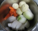 圧力鍋で♡煮込むだけ簡単ポトフ作り方1写真