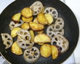 マジ旨！薩摩芋とレンコンのデパ地下風作り方5写真