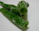 しし唐の厚揚げ詰め甘辛からめ作り方2写真