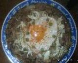 スタミナギュ～玉・卵・飯・作り方4写真