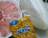 冬瓜　とろみスープ作り方1写真