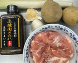 焼肉の生だれでお手軽韓国タッカンマリ鍋作り方2写真