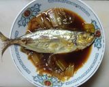 真アジと白菜の煮つけ作り方5写真