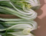 簡単！ちんげん菜のおかか醤油作り方1写真