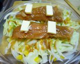 レンジで作る鮭のちゃんちゃん焼き作り方6写真
