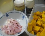 簡単☆かぼちゃサラダ　～カフェ風～作り方1写真