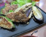 なすとピーマンの肉づめ作り方8写真