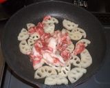 豚肉とれんこんの味噌炒め★作り方3写真