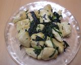 鶏ささ身とほうれん草のバターソテー作り方6写真