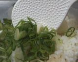塩分かなり控えめ☆オリポン☆葱おにぎり作り方3写真